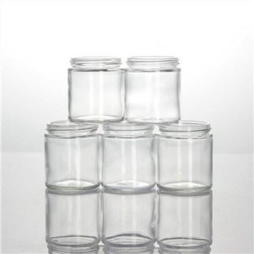 2 Oz 3 Oz 4 Oz Clear Glass Jar